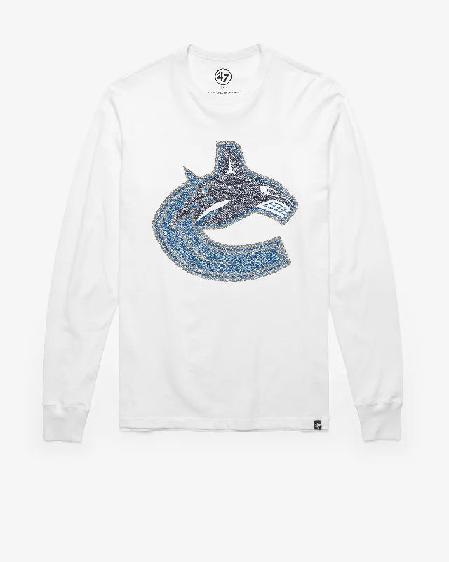 VANCOUVER CANUCKS PREMIER '47 FRANKLIN LONG SLEEVE TEE