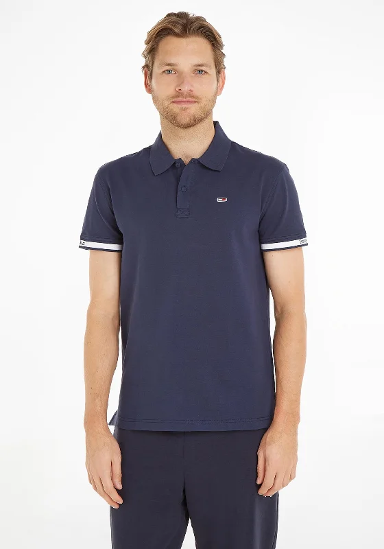 Tommy Jeans Classic Essential Polo Shirt, Twilight Navy