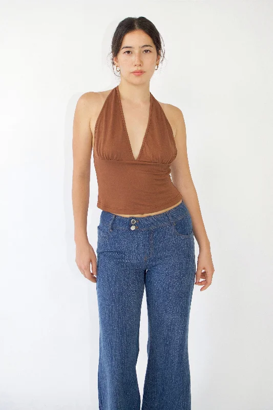 Weekend Specials to Snag SCG MADE |Lola Halter-neck Cupro top