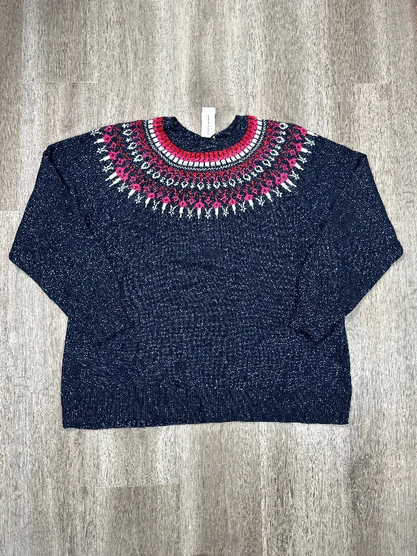 Massive Deal Sweater By Lane Bryant In Blue, Size: 22