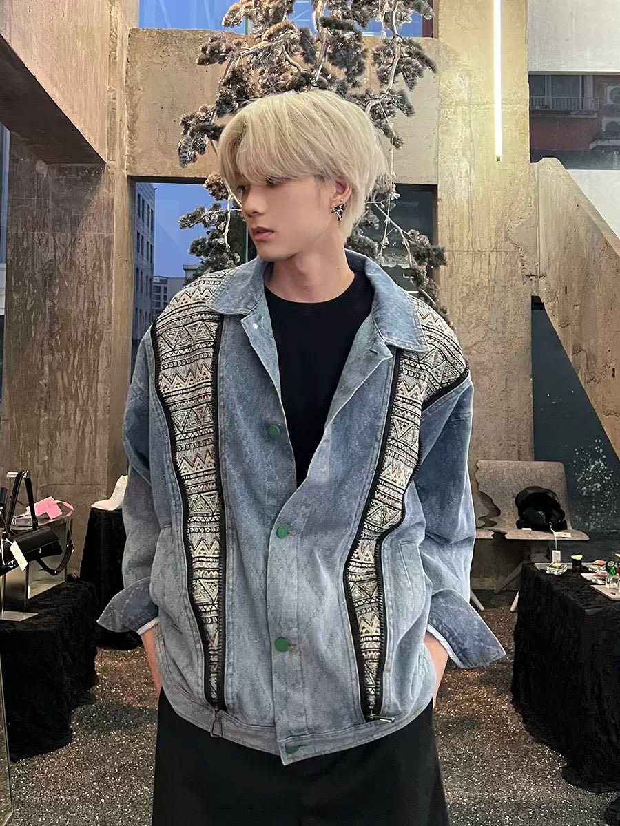 [K09] washed denim jacket na923 