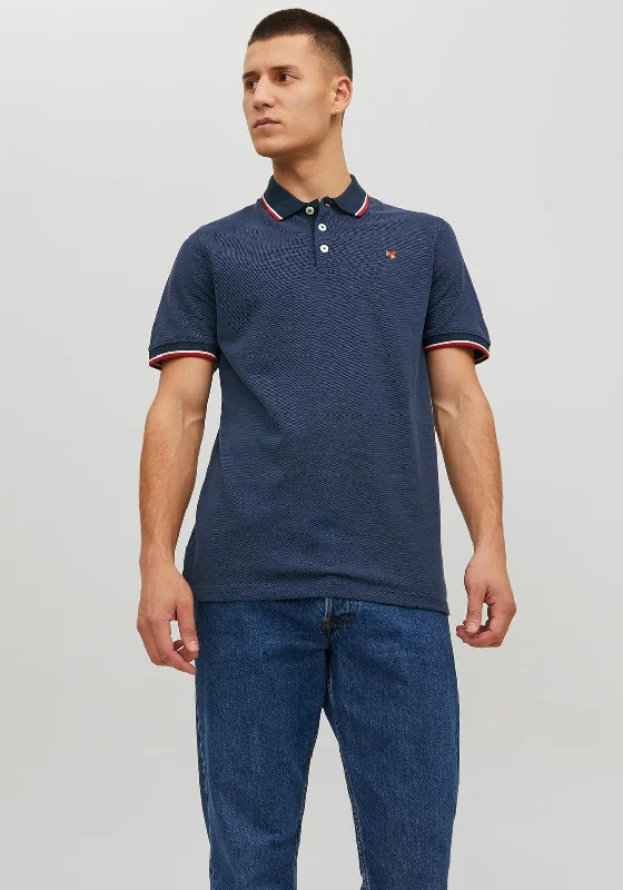 Jack & Jones Classic Polo Shirt, Navy Blazer