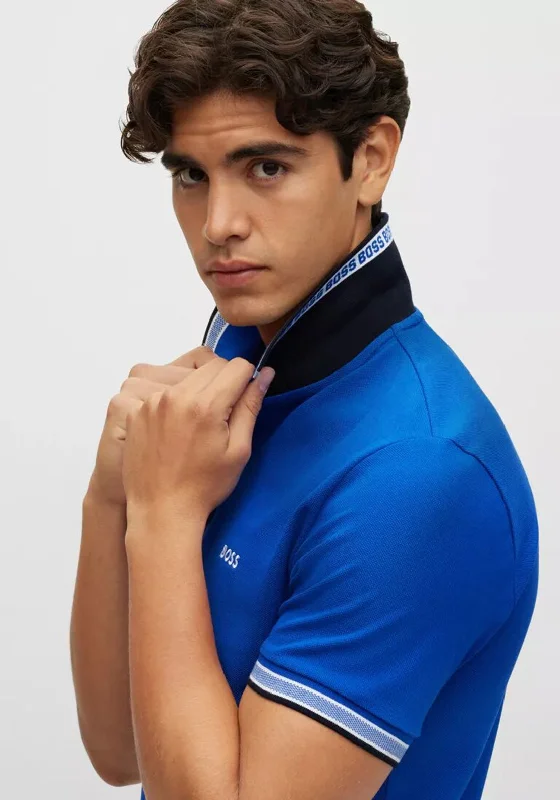 Hugo Boss Paddy Polo Shirt, Dark Blue