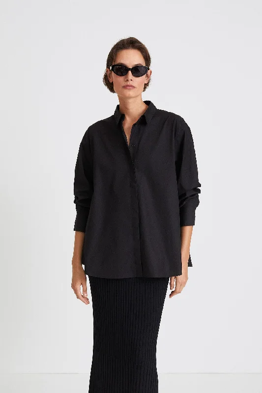 Unmissable Offer JEANNE SHIRT - BLACK