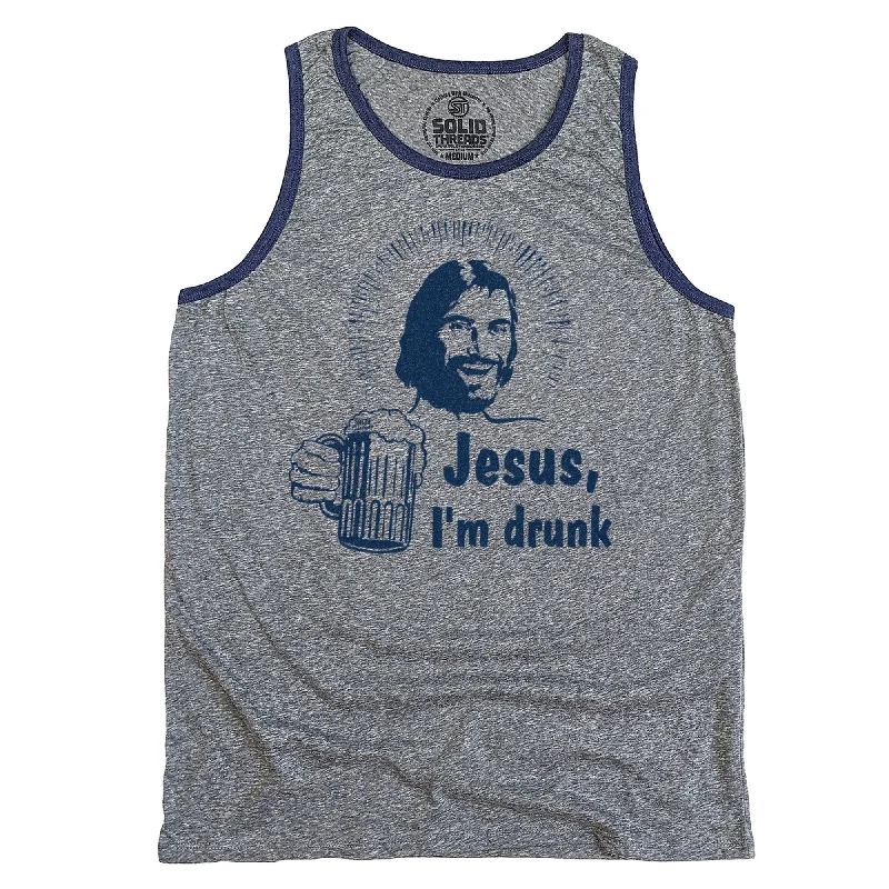 Jesus I'm Drunk Tank Top