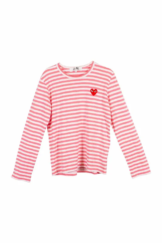Shop and Save [WW20159] Comme des Garçons PLAY | Long sleeve top