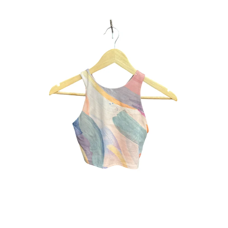 Weekend Deals That Dazzle Athletic Bra By Athleta In Geometric Pattern, Size: Xxs