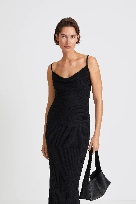 Weekend Savings Extravaganza PALORA TOP - BLACK