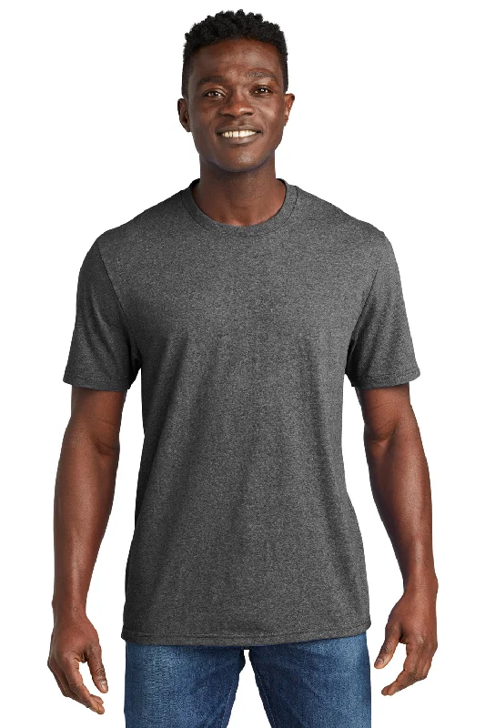 Allmade Mens Recycled Short Sleeve Crewneck T-Shirt - Heather Charcoal Grey