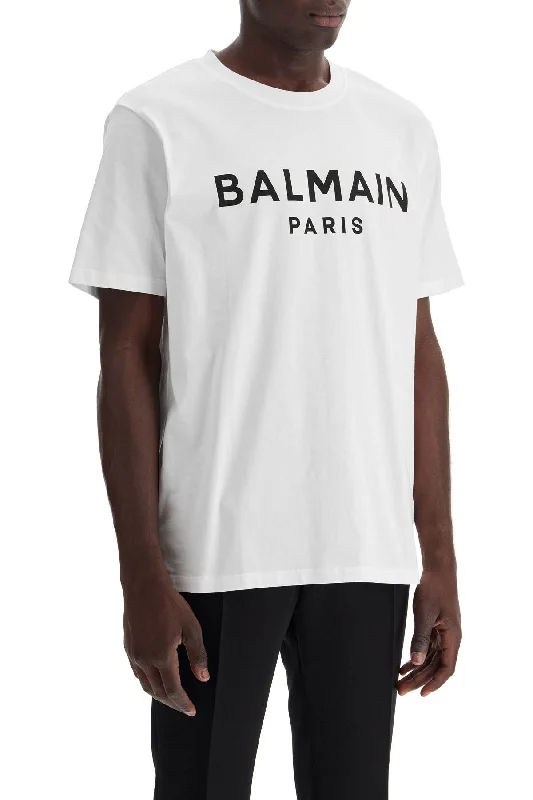 Balmain T-Shirt With Logo Print