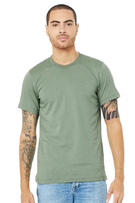 Bella + Canvas Mens Jersey Short Sleeve Crewneck T-Shirt - Sage Green