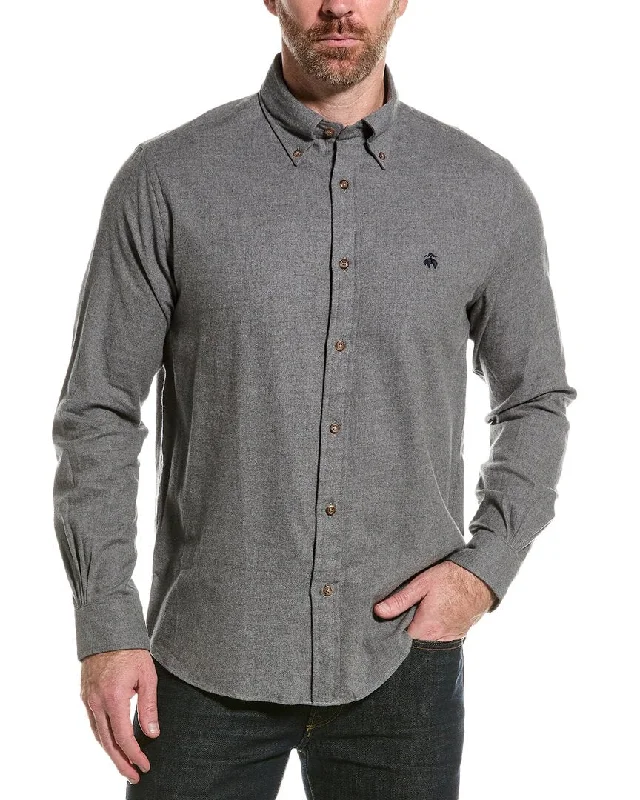 Brooks Brothers Regular Fit Flannel Shirt