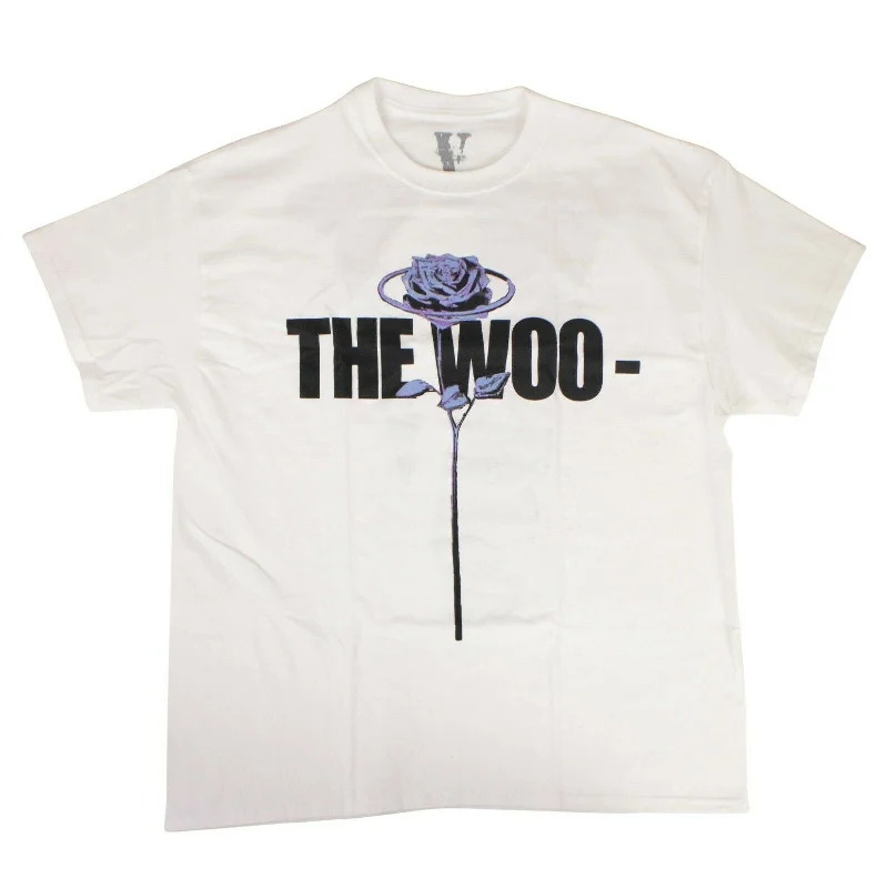 COTTON 'THE WOO' SHORT SLEEVE WHITE T-SHIRT