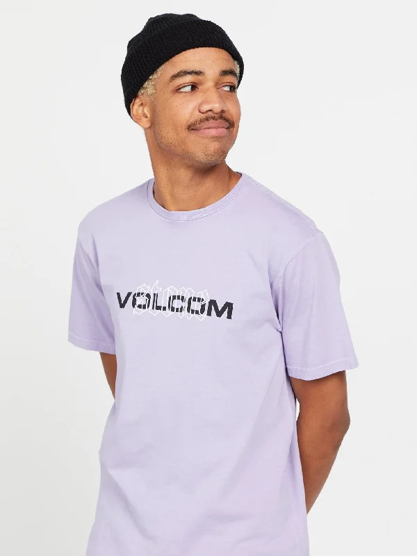 Cover Up Short Sleeve Tee - Violet Ice