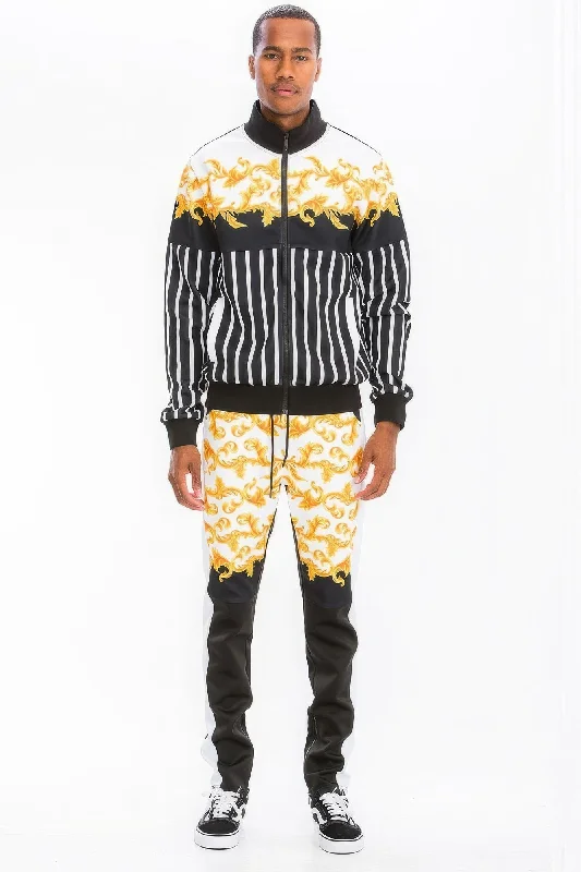 Digital Print Track Set Sweatsuit