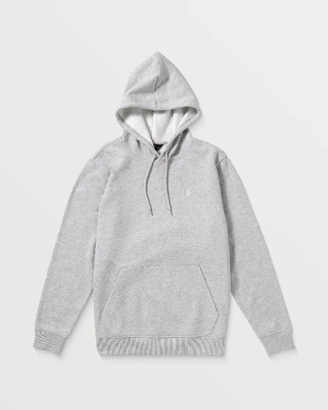 Foreman Pullover Fleece Hoodie - Heather Grey