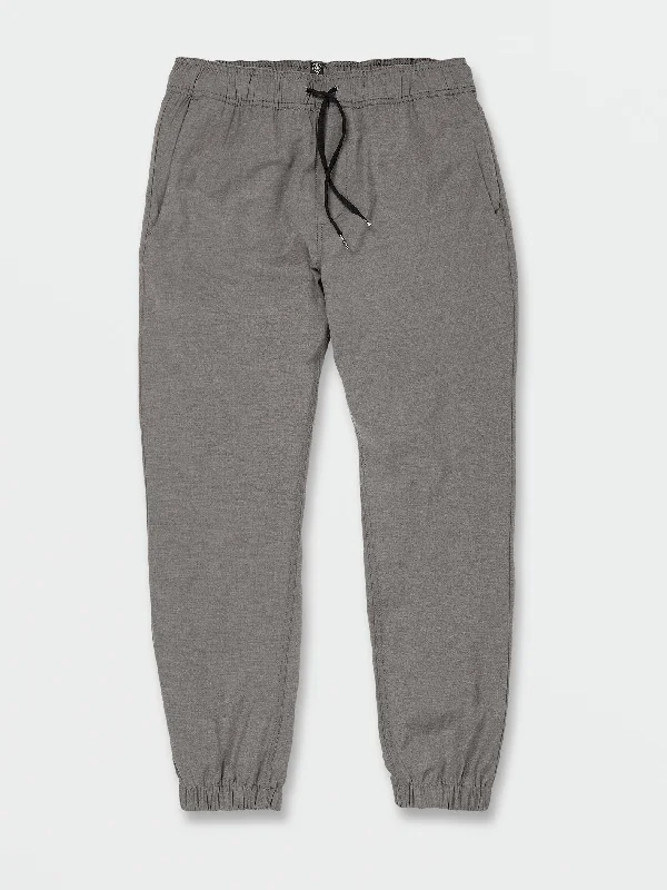 Frickin Cross Shred Elastic Waist Joggers - Heather Grey