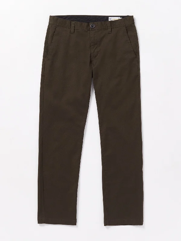 Frickin Modern Stretch Chino Pants - Dark Brown