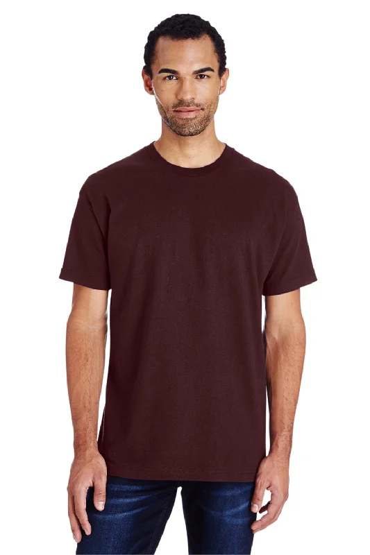 Gildan Mens Hammer Short Sleeve Crewneck T-Shirt - Sport Dark Maroon - Closeout