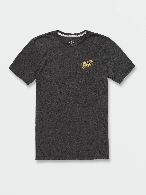 Harvester Short Sleeve Tee - Dark Black Heather