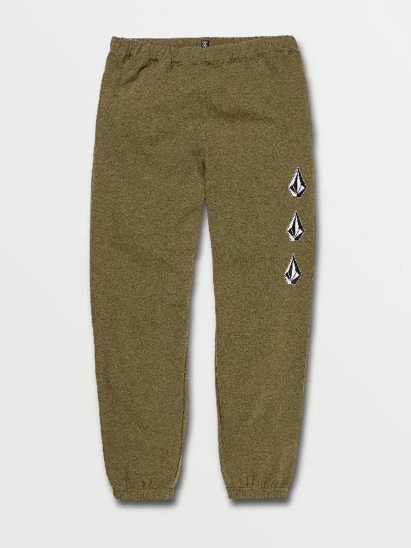 Iconic Stone Plus Fleece Pants - Martini Olive