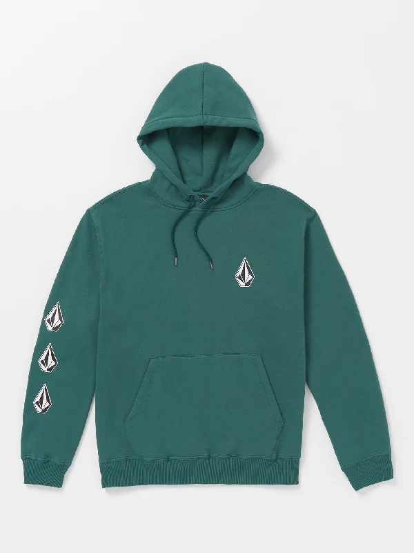 Iconic Stone Hoodie - Ranger Green