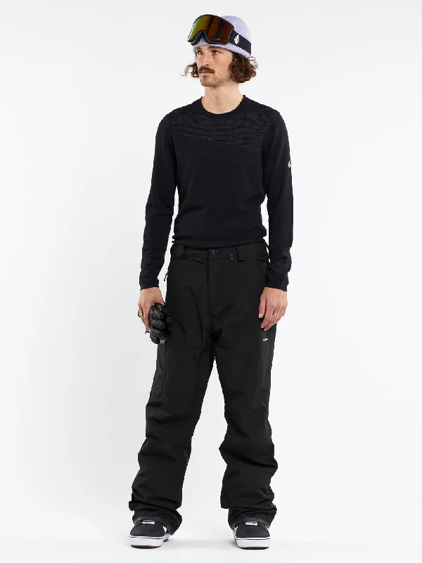 Mens L Gore-Tex Pants - Black