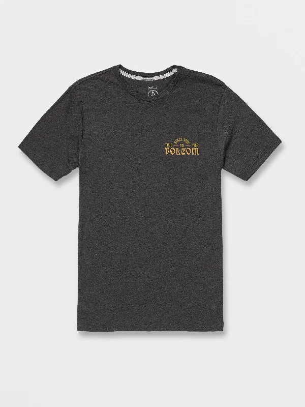 Legend Short Sleeve Tee - Dark Black Heather