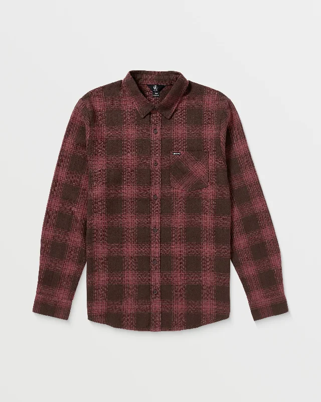 Loreto Flannel Long Sleeve Shirt - Pumice