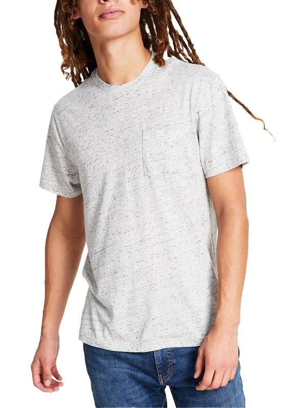 Mens Marled Cotton T-Shirt