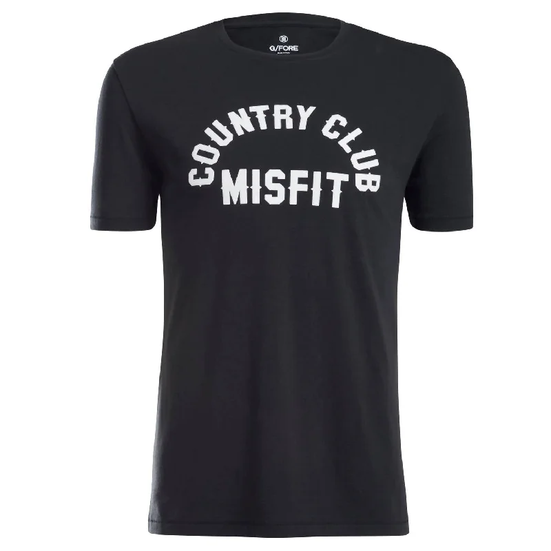 Misfit T-Shirt In Black