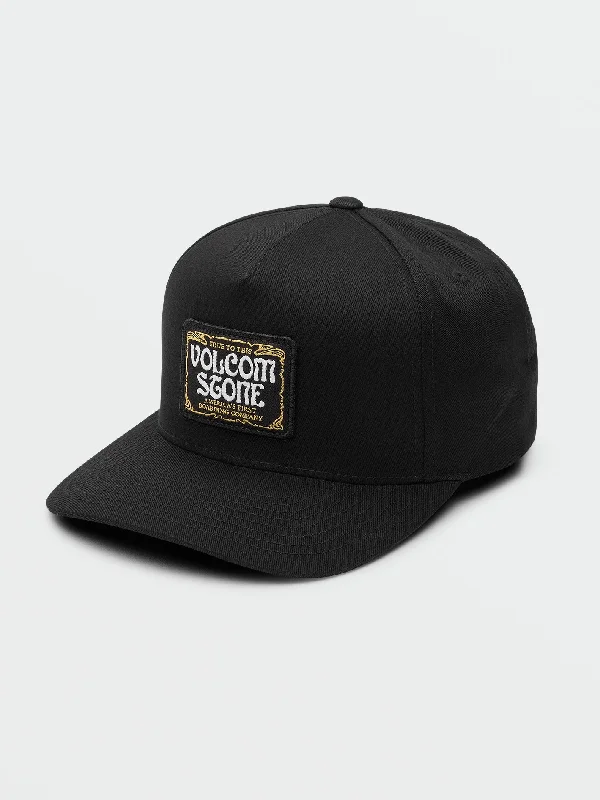 Mixed Bag Snapback - Black