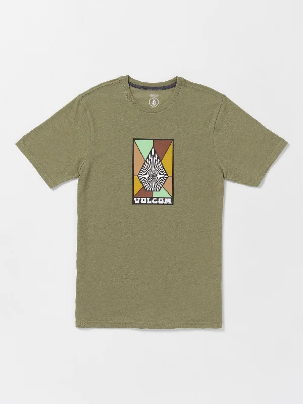 Mosiac Short Sleeve Tee - Thyme Green Heather