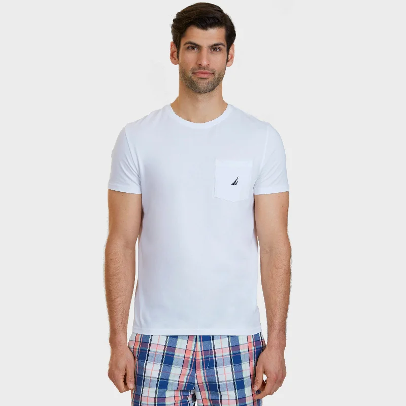 Nautica Mens Big & Tall Active Stretch Pocket T-Shirt