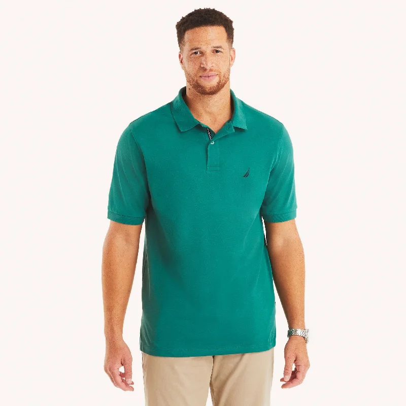 Nautica Mens Big & Tall Classic Fit Performance Deck Polo