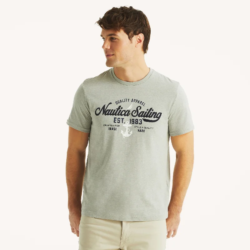 Nautica Mens Heritage Graphic T-Shirt