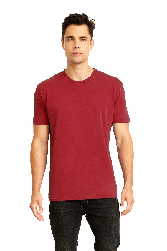 Next Level Mens Eco Performance Short Sleeve Crewneck T-Shirt - Cardinal Red - Closeout