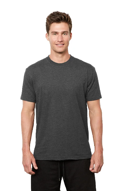 Next Level Mens Eco Performance Short Sleeve Crewneck T-Shirt - Heather Dark Grey - Closeout