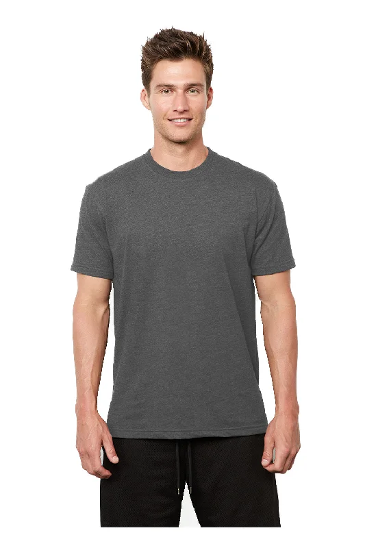 Next Level Mens Eco Performance Short Sleeve Crewneck T-Shirt - Heavy Metal Grey - Closeout