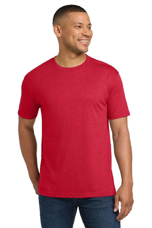 Next Level Mens Jersey Short Sleeve Crewneck T-Shirt - Red