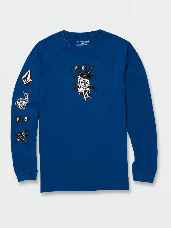 Ohgee Long Sleeve Tee - Royal