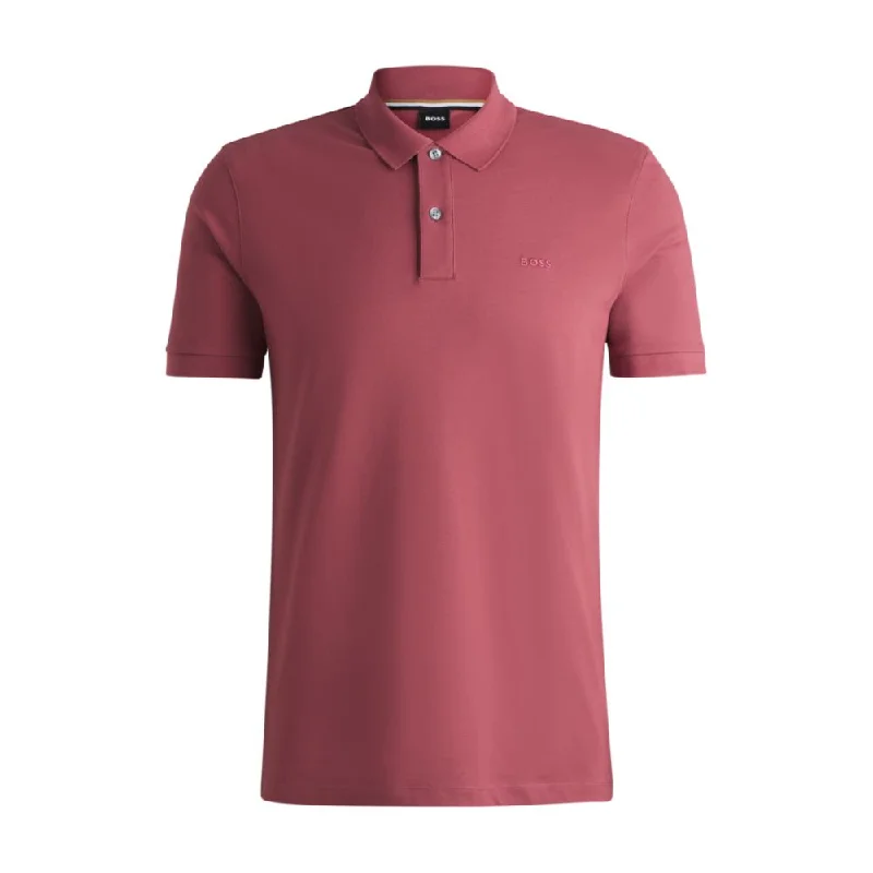 Pallas Cotton polo shirt with embroidered logo