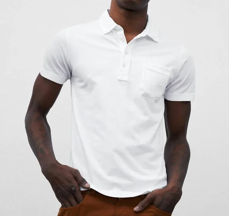 Pensacola Polo Shirt In White