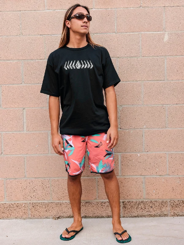 Phasey Short Sleeve Tee - Black