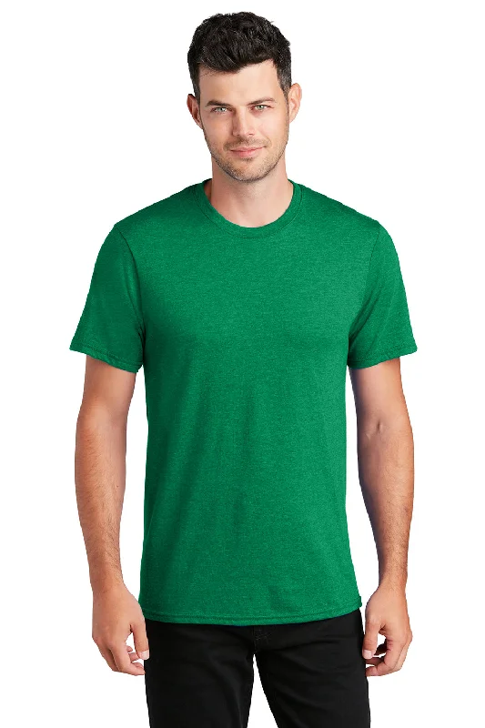 Port & Company Mens Fan Favorite Short Sleeve Crewneck T-Shirt - Heather Athletic Kelly Green