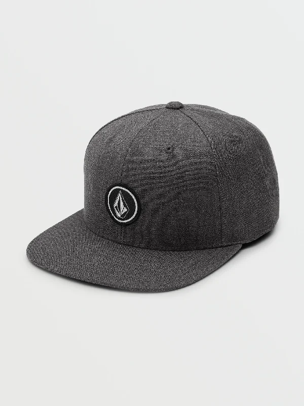 Quarter Twill Hat - Charcoal Heather