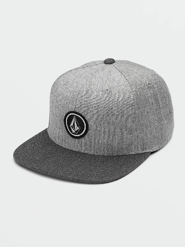 Quarter Twill Hat - Heather Black