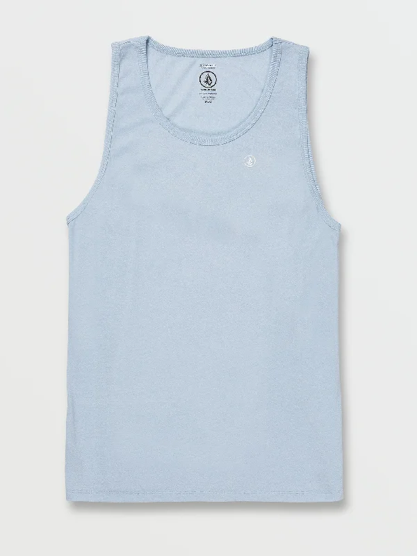 Solid Heather Tank - Cali Blue Heather