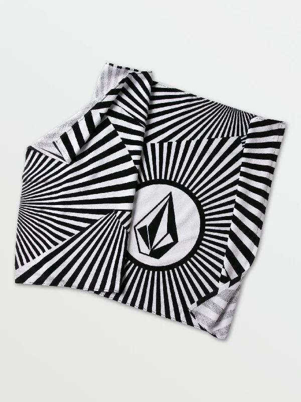 Stone Psych Towel - Black White