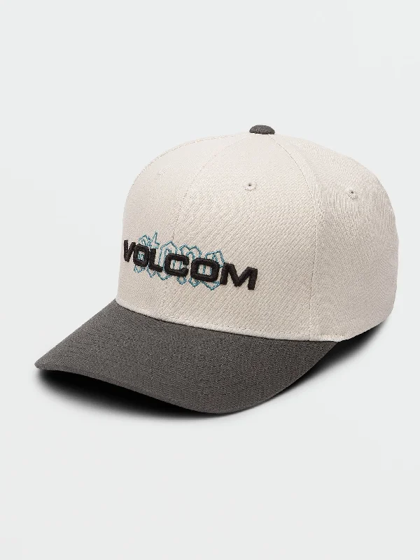 Stone Stamp Euro Flexfit® Hat - Whitecap Grey